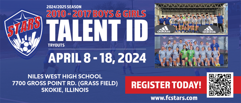 2024/25 TALENT ID for Boys and Girls 2017 - 2010 8th Grader -SKOKIE LOCATION